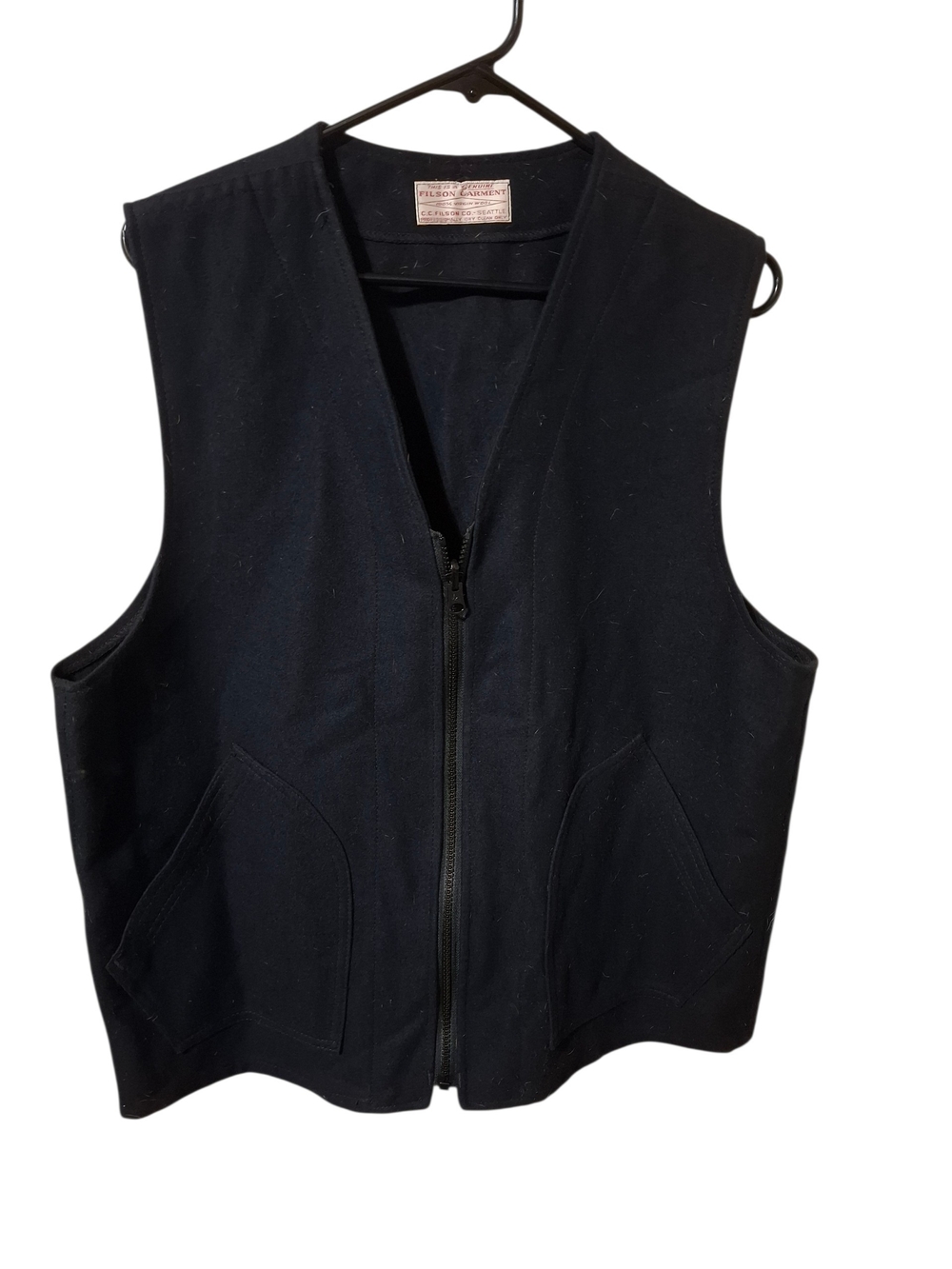 Filson Men's  Zip Front Vest